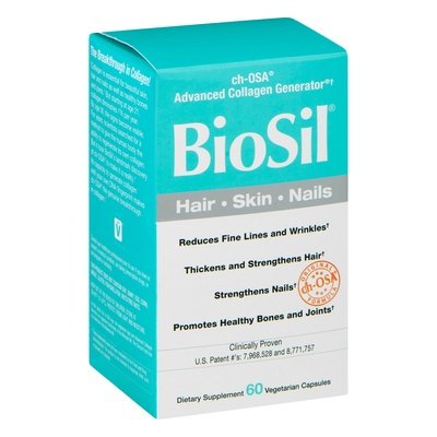Biosil Hair Skin Nails 60 Vcap [UNFI #51171] T