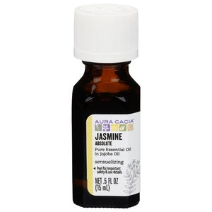 Aura Cacia Jasmine Absolute W/Jojoba .5 Oz [UNFI #85001] T