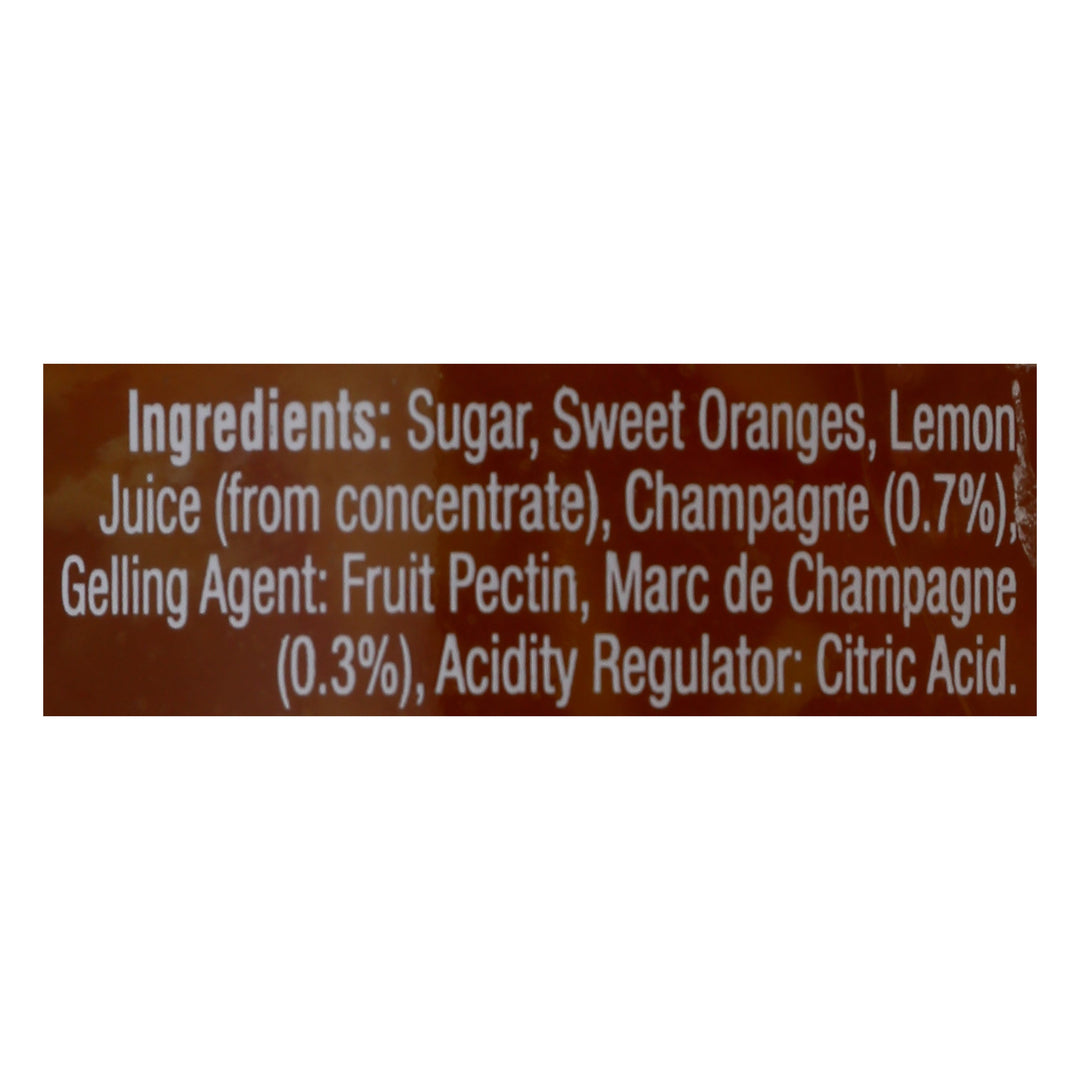 Mackays Marmalade Orange & Champagne 6/12 Oz [UNFI #01882]