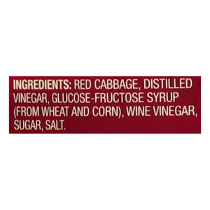 Kuhne Red Cabbage 12/24 Oz [UNFI #68367]