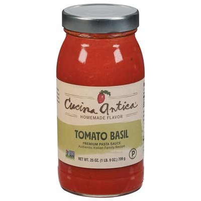 Cucina Antica Tomato Basil 12/25 Oz [UNFI #27994]