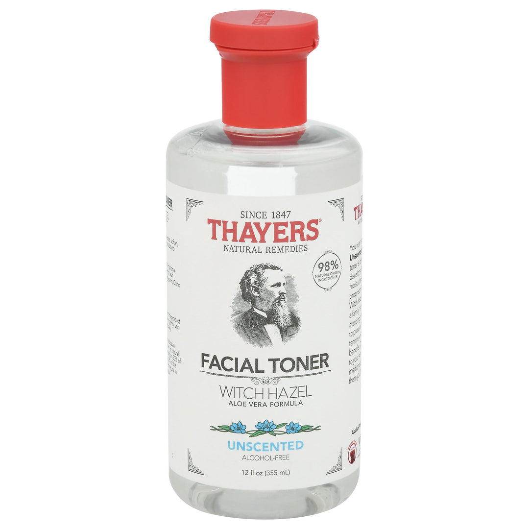 Thayers Witch Hazel AV Unscented 12 OZ [UNFI #88638] T