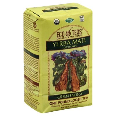 Eco Teas Yerba Mate Pure Leaf Unsmkd Ft 6/1 Lb [UNFI #21971] T