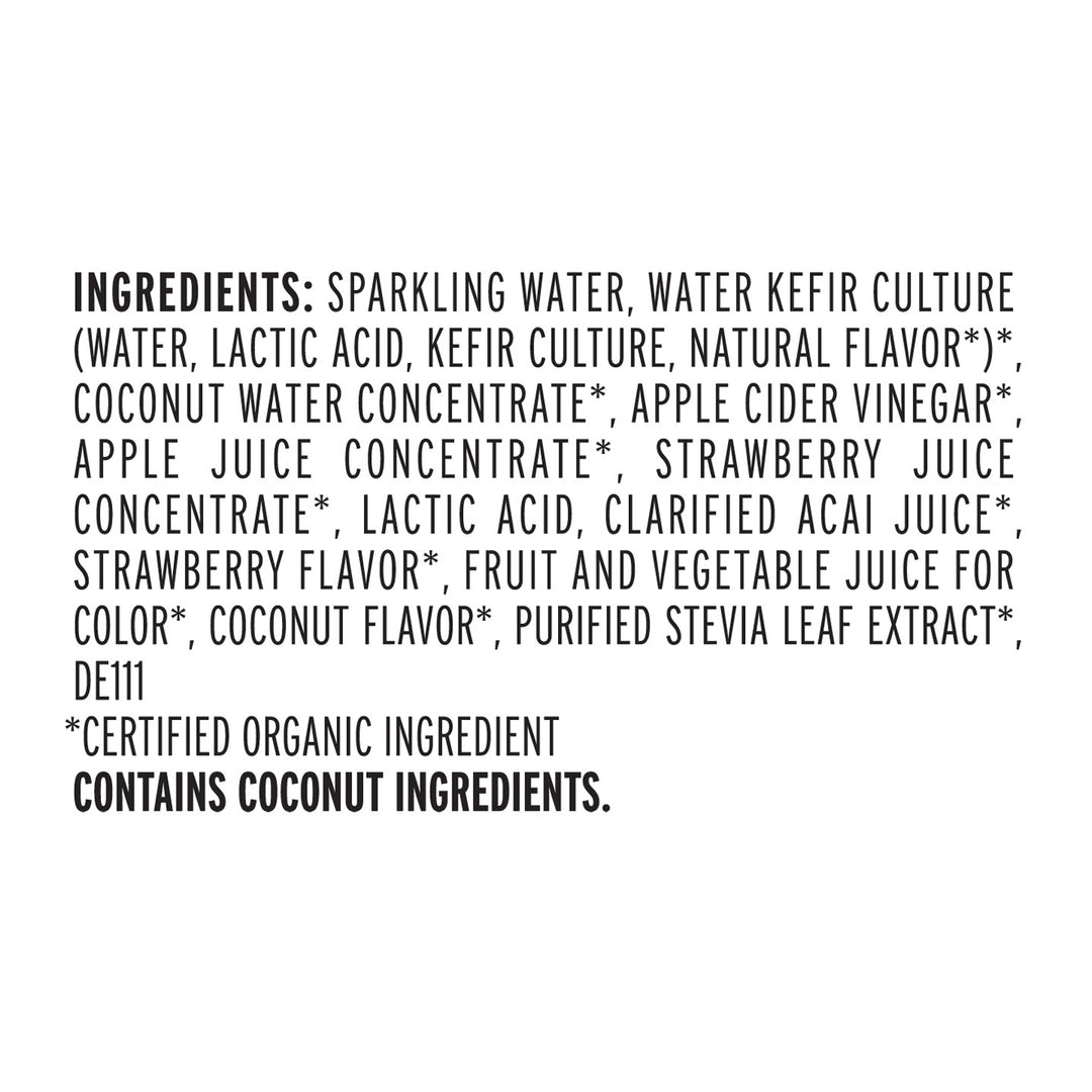 Kevita Strawberry Acia Coconut 12/12 Oz [UNFI #89749] T