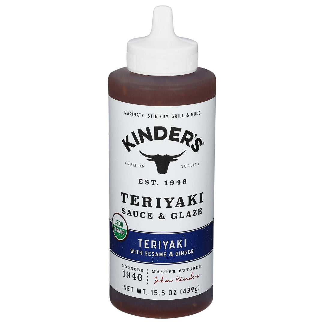 KinderS Organic Teriyaki Sauce Og2 6/15.5 OZ [UNFI #44617]