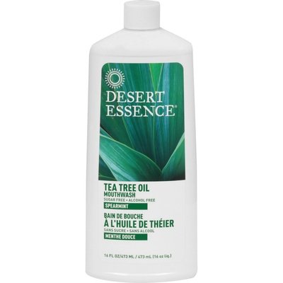 Desert Essence Mouthwash Tea Tree Oil Refill 16 Oz [UNFI #54317] T