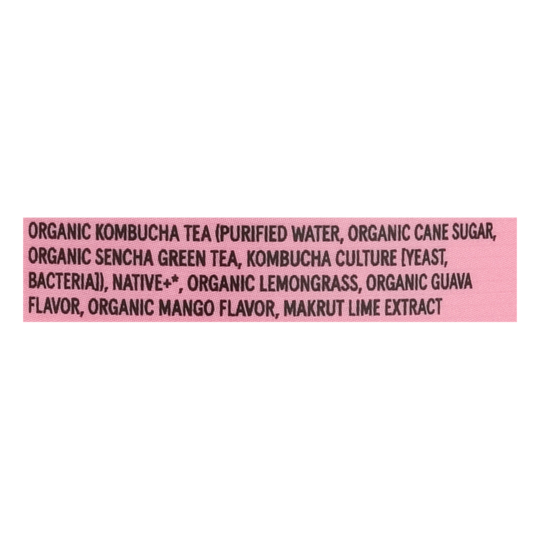 Better Booch Guava Cooler Kombucha 12/12 Oz [UNFI #48274]