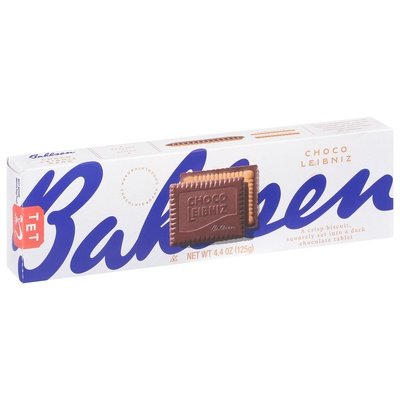 Bahlsen Leibniz Dark Chocolate 12/4.4 Oz [UNFI #76621]