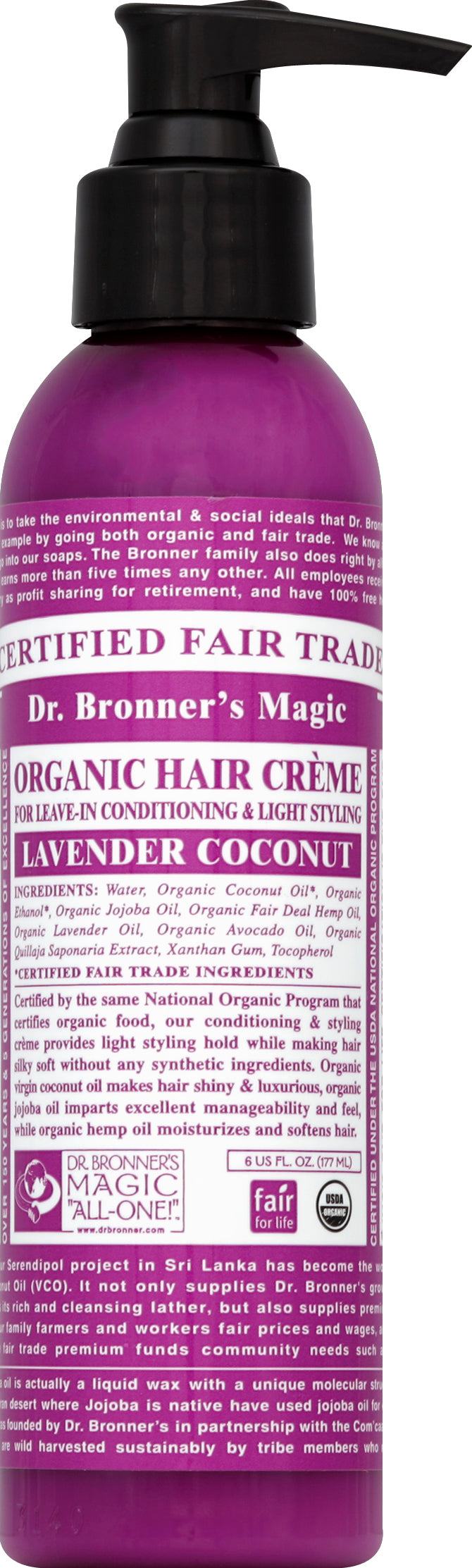 Dr. Bronners Lavender Coconut 6 Oz [UNFI #83875] T