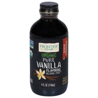 Frontier Nat Prod Co-op Vanilla No Alcohol 4 Oz [UNFI #59756]