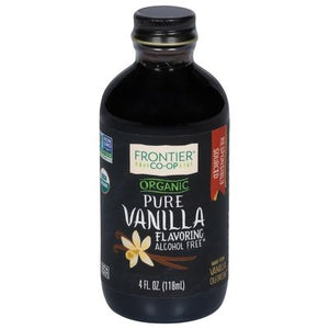 Frontier Nat Prod Co-op Vanilla No Alcohol 4 Oz [UNFI #59756]
