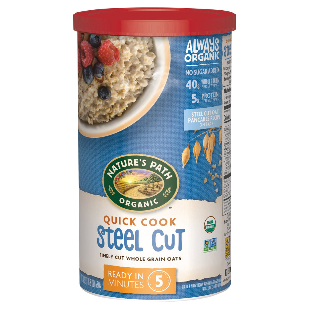 NatureS Path Quick Oats Steel Cut Og2 6/24 OZ [UNFI #11703]