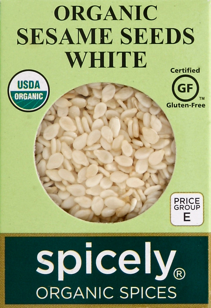 Spicely Organics Sesame Seed While 6/.45 Oz [UNFI #14600]