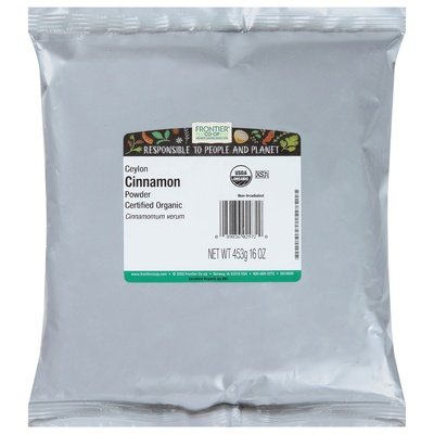 Frontier Nat Prod Co-op Cinnamon Powder Ceylon 1 Lb [UNFI #00672]