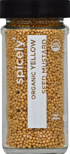 Spicely Organics Mustard Seed Yellow Og2 3/2.4 OZ [UNFI #13699]