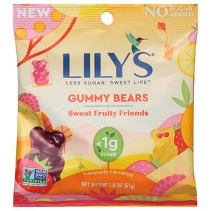 Lilys Gummy Bears Sweet Fruit 12/1.8 Oz [UNFI #89366]