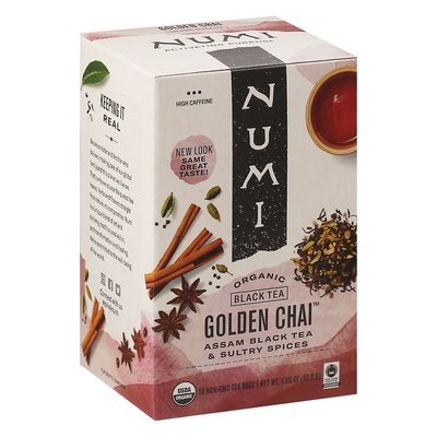 Numi Tea Golden Chai 6/18 Bag [UNFI #19381]