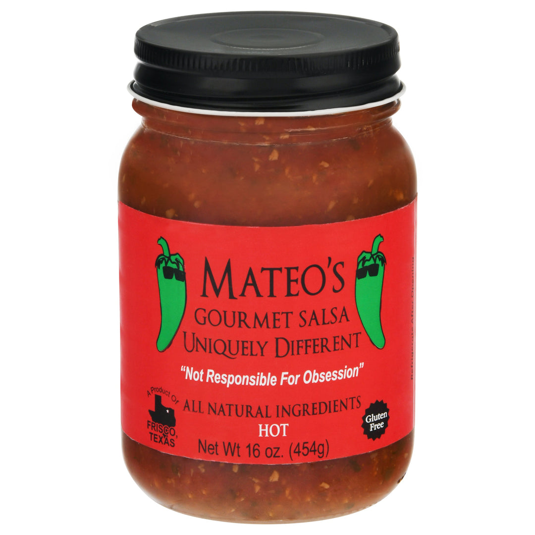 MateoS Gourmet Hot 6/16 OZ [UNFI #80564]