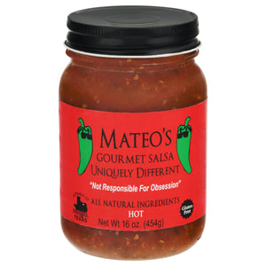 MateoS Gourmet Hot 6/16 OZ [UNFI #80564]
