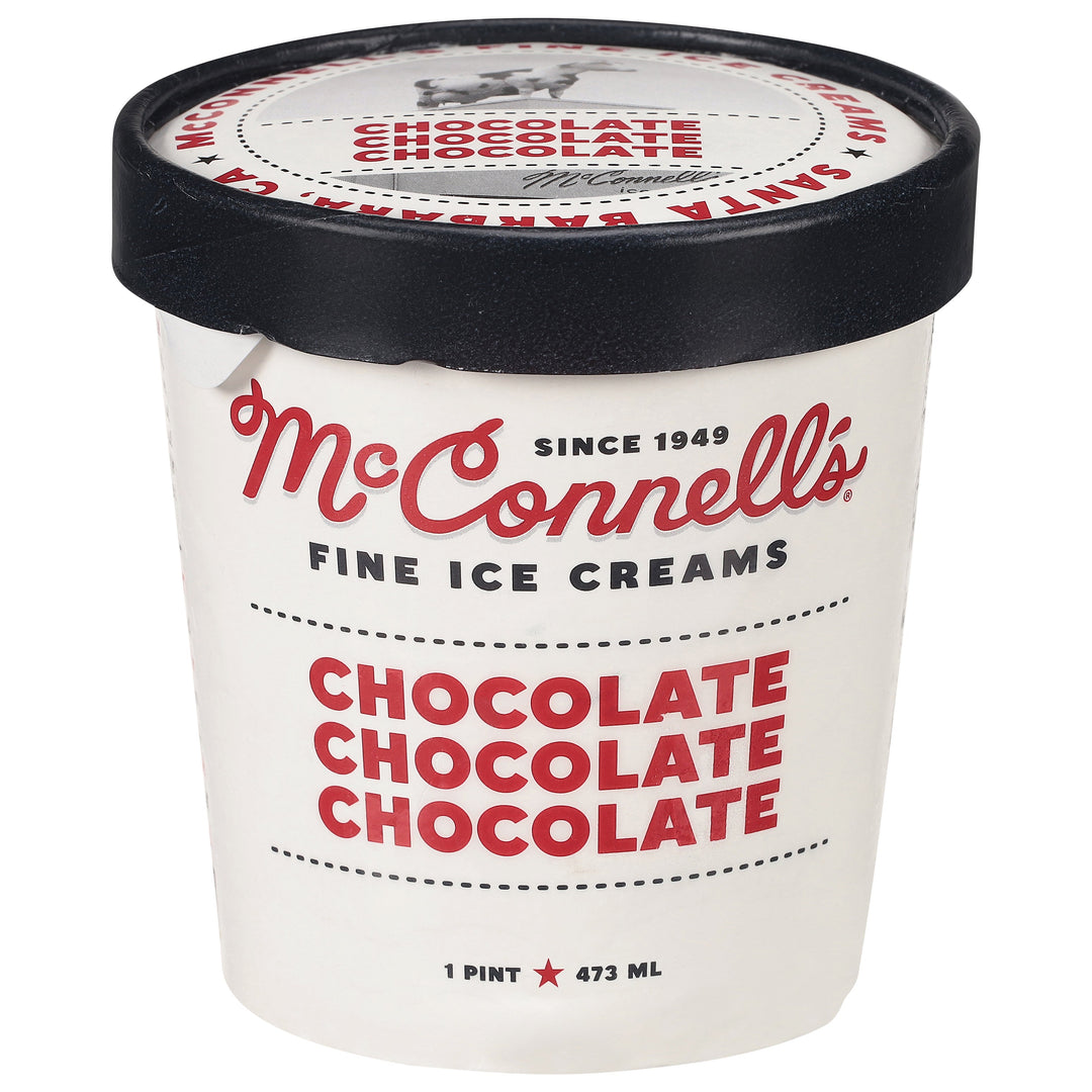 McconnellS Chocolate Chocolate Chocolate 8/1 PINT [UNFI #74969]