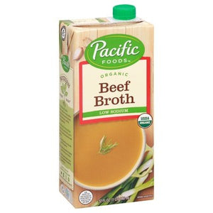 Pacific Foods Beef Low Sodium 12/32 Oz [UNFI #66471]
