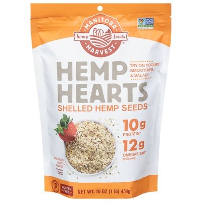 Manitoba Harvest Hemp Seed Shelled 16 Oz [UNFI #14571]