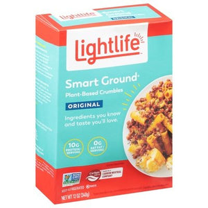 Lightlife Foods Smart Ground Orginal 8/12 Oz [UNFI #71096]