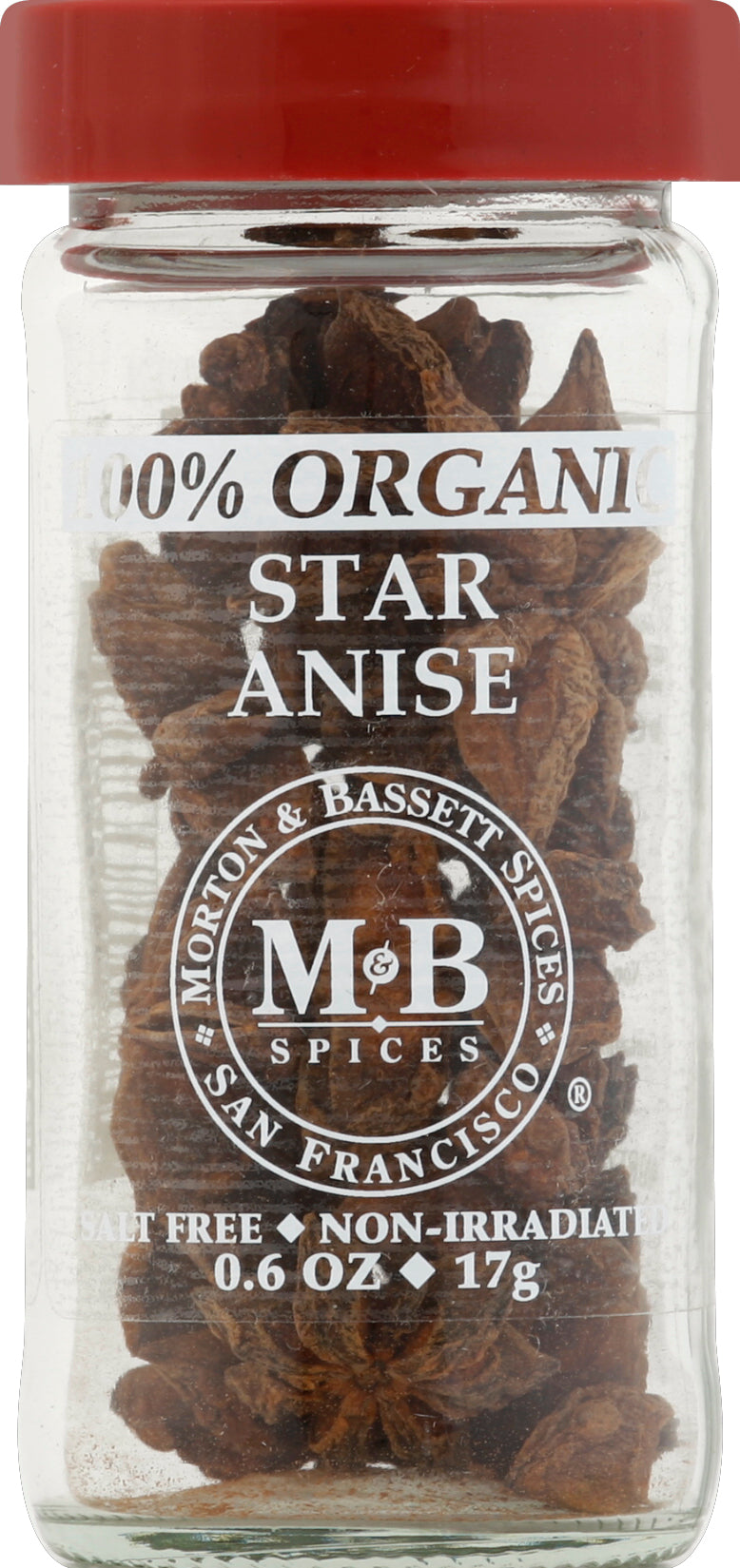 Morton & Bassett Star Anise 3/.6 Oz [UNFI #87790]