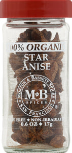 Morton & Bassett Star Anise 3/.6 Oz [UNFI #87790]