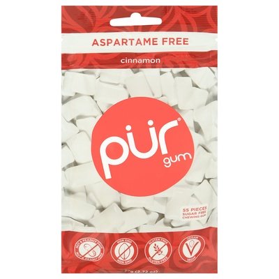 Pur Gum Cinnamon 55 Pcs 12/2.72 Oz [UNFI #09791]