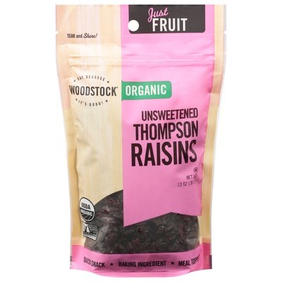 Woodstock Raisins Thompson 8/13 Oz [UNFI #06738]