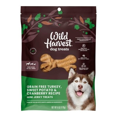 Wild Harvest Turky/Cranry Jerky Grnfree 6/6 Oz [UNFI #49485] T