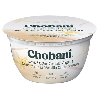 Chobani Madagascar Vanilla Cinnamon 12/5.3 Oz [UNFI #13004]