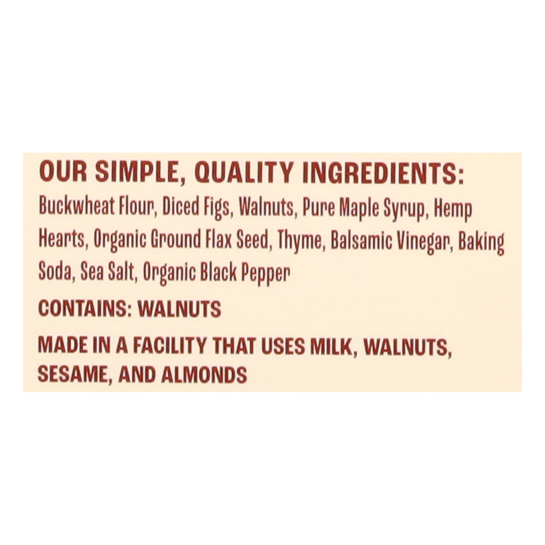 Better With Buckwheat Savory Fig & Thyme 10/4 Oz [UNFI #18314]