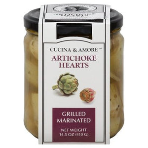Cucina & Amore Artichoke,Whl Grilled,Marinated 6/14.5 Oz [UNFI #23002]