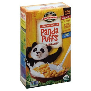 Natures Path-Envirokidz Peanut Butter Panda Puffs 12/10.6 Oz [UNFI #30055]