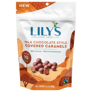 Lilys Milk Chocolate Style Caramels 12/3.5 Oz [UNFI #68246]