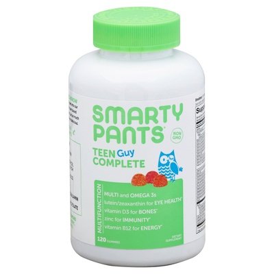 Smartypants Teen Guy Complete 120 Ct [UNFI #87018] T