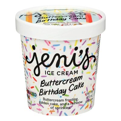 Jenis Buttercream Birthday Cake 8/16 Oz [UNFI #38446]