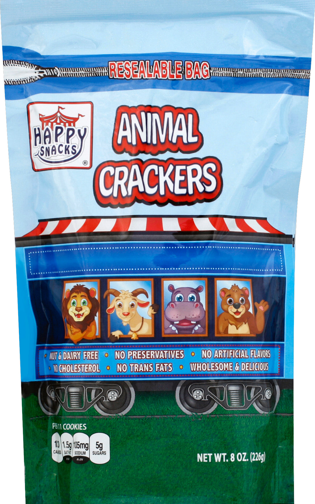 Happy Snacks Animal Cracker 6/8 Oz [UNFI #57942]