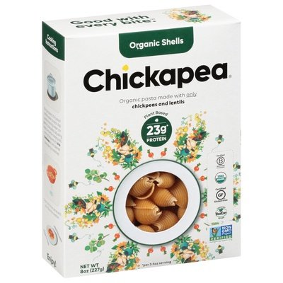 Chickapea Pasta Shells 6/8 Oz [UNFI #83979]