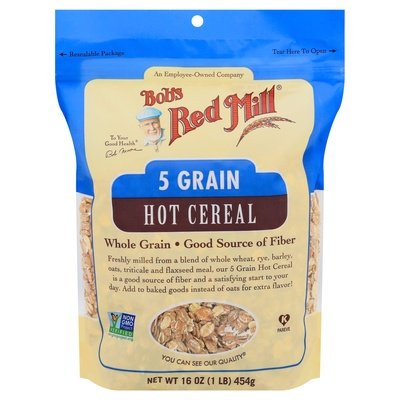Bobs Red Mill 5 Grain Rolled Hot 4/16 Oz [UNFI #62323]
