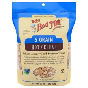 Bobs Red Mill 5 Grain Rolled Hot 4/16 Oz [UNFI #62323]