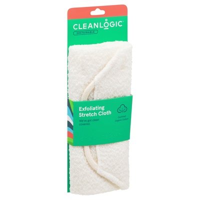 Cleanlogic Wash Cloth Exfoliating 1 Ct [UNFI #23925] T