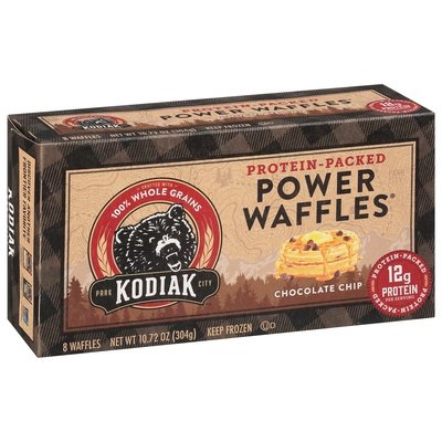Kodiak Cakes Power Waffle Chocolate Chip 8/10.72 Oz [UNFI #07677]