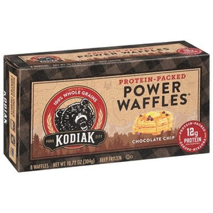 Kodiak Cakes Power Waffle Chocolate Chip 8/10.72 Oz [UNFI #07677]
