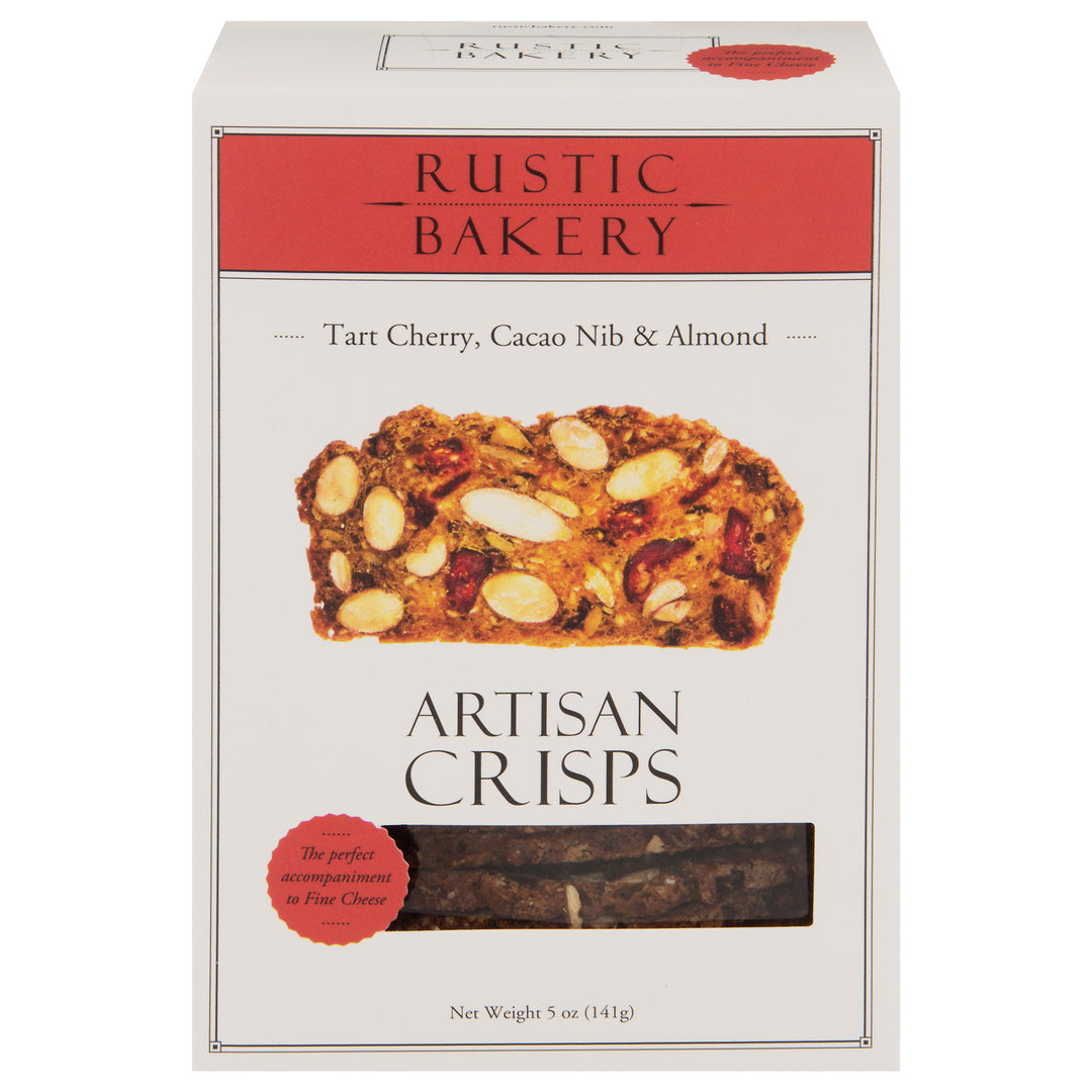 Rustic Bakery Crisps Cherry Cacao Nib Almond 12/5 Oz [UNFI #72946]