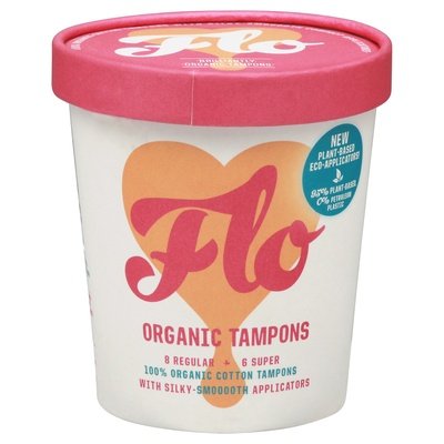 Flo Tampons,Eco-Applicator 12/14 Ct [UNFI #68987] T