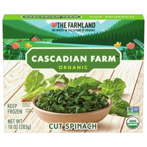 Cascadian Farm Chopped Spinach 12/10 Oz [UNFI #75990]