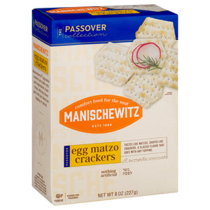Manischewitz Crackers Matzo Egg 24/8 OZ [UNFI #84974]